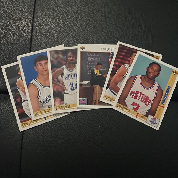 188 CARD LOT NBA Upper Deck Basketball Cards Set 91-92 90s Collectors Trading - Picture 4 of 4